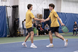 University High boys' tennis rolling into regionals unbeaten in 2026